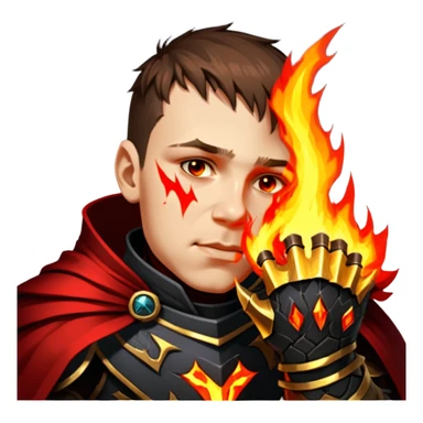 Volcanic Warlock sticker
