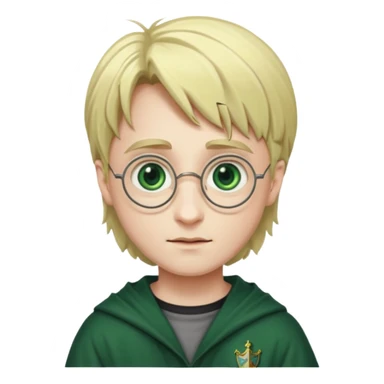 blonde harry potter sticker