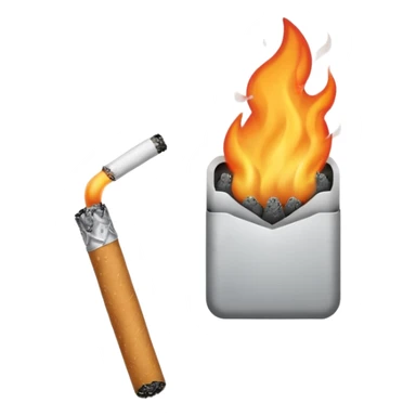 Sad sigarette  sticker