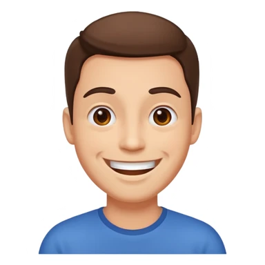 generate a emoji of man saying hii with normal skintone sticker