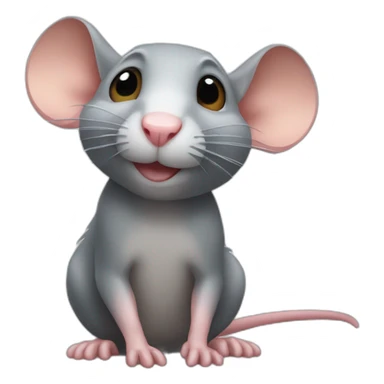 Rat qui pleire sticker