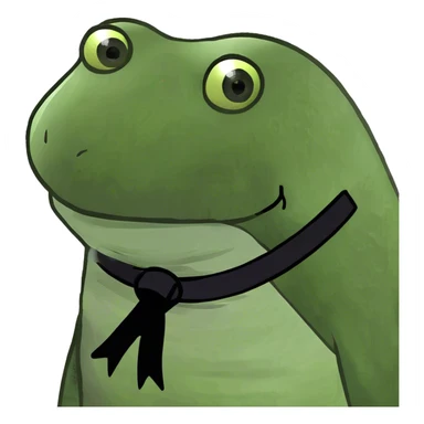 Black ribbon sticker