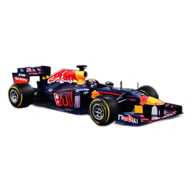 formula 1 car red bull racing sticker
