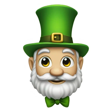 Leprechaun on a plan sticker