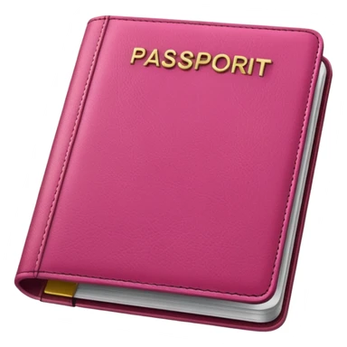 PINK PASSPORT sticker