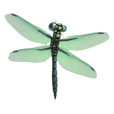 Dragonfly with text: Claudia sticker