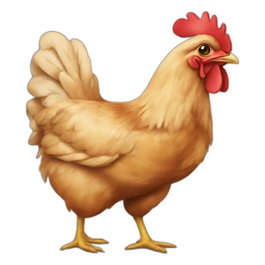 chicken stupid sticker