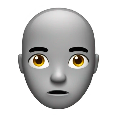 anxiety shake head sticker