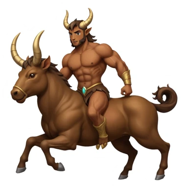 Centaur bull sticker