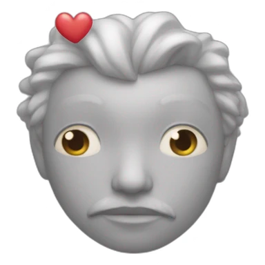 main forme cœur sticker