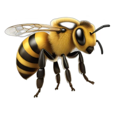 honeybee sticker