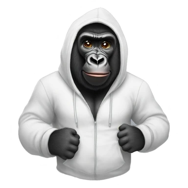 Gorilla In A Onesie  sticker