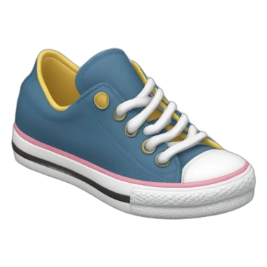 chaussures converses sticker