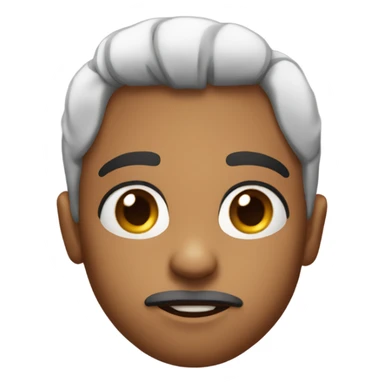 Side eye lip smack sticker