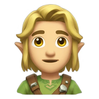 Link from botw sticker