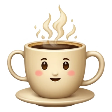 vanilla coffee sticker