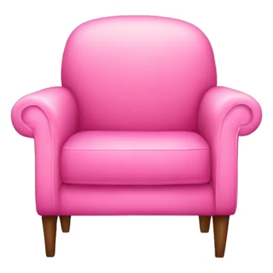 Pink chair sticker