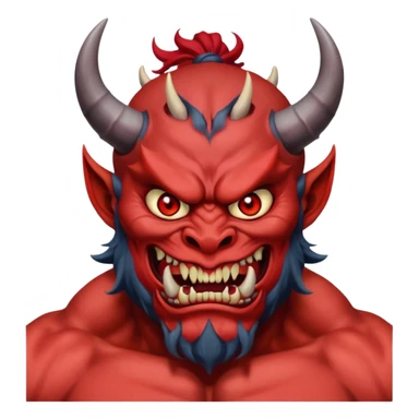 demonio japones sticker