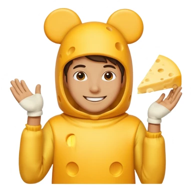 chese costume sticker