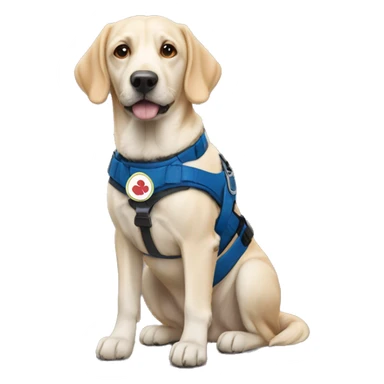 Service dog  sticker