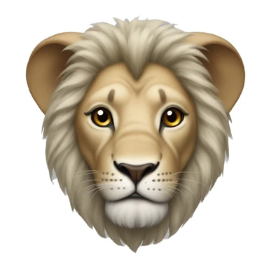 Hybrid lion and elephant mix sticker