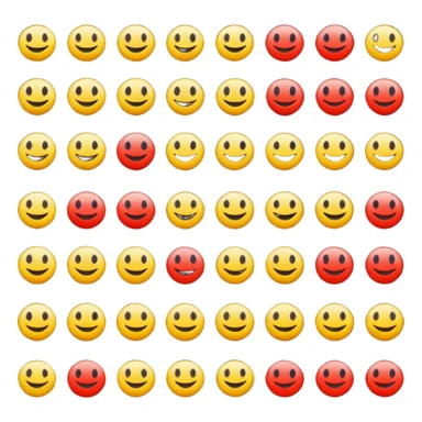 Make a flat color, red yellow and black. sticker