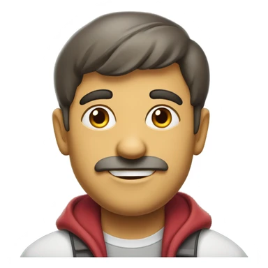 robko kuruc as an animated character  sticker