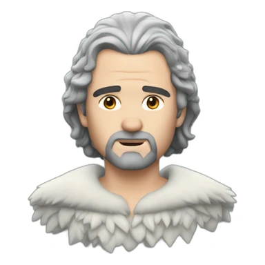 John Snow sticker