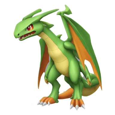 medabot-Flygon-Charizard full body sticker
