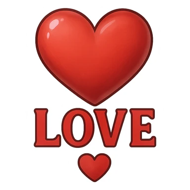 Valentine object. remove background sticker