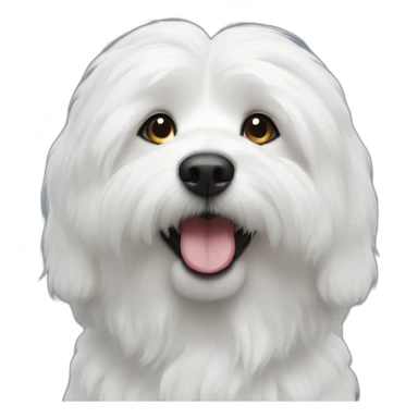 Cotton de tulear sticker