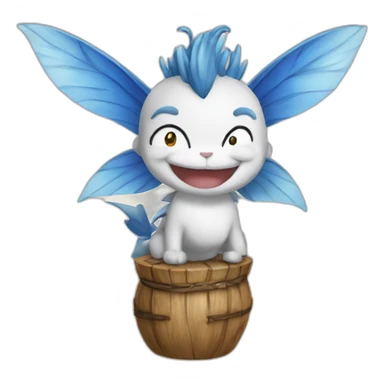 Happy fairy tail sticker