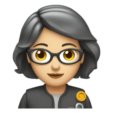 Mécanicienne sticker