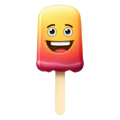 Happy popsicle  sticker