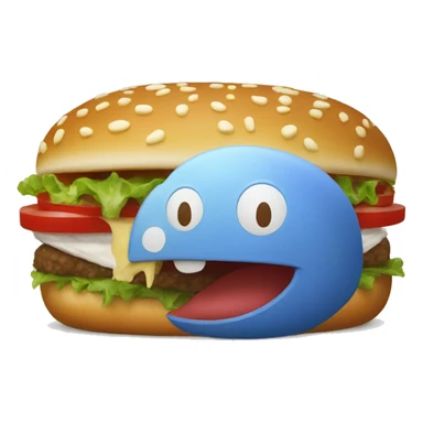 whopper and komaru sticker