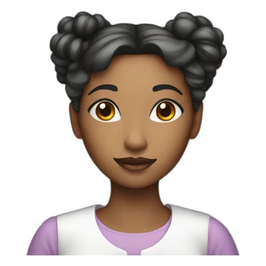 princess works in a laboratory with cosmetics sticker