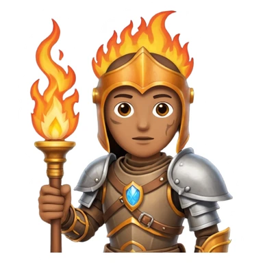 Ancient Torch Bearer sticker