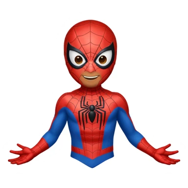  Create a Spider-Man emoji. sticker