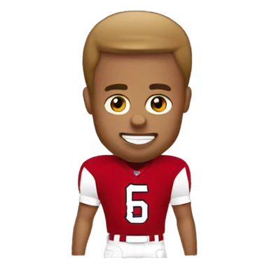 Cardinals football  sticker