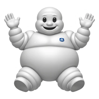 michelin mascot sticker