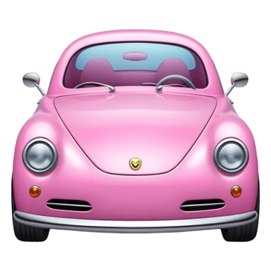 Pink car sticker