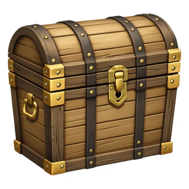 treasure chest sticker