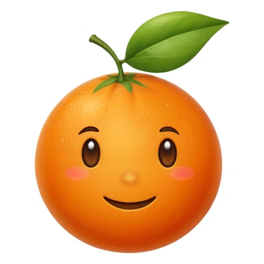 pomarańcza owoc sticker