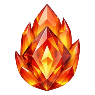 FIRE CRYSTAL sticker