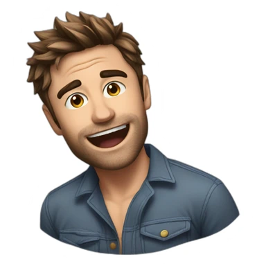 Zack Efron qui dort sticker