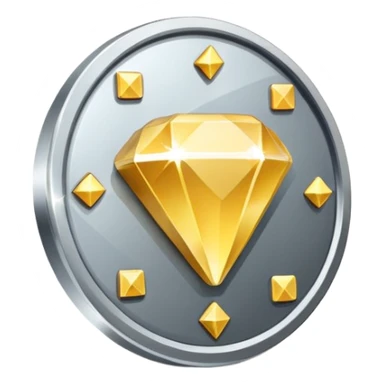 diamond encrusted play button sticker