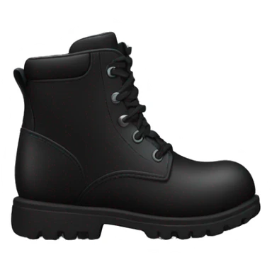 Black boots sticker