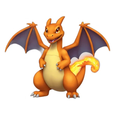 Charizard pouce sticker