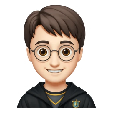 harry potter smile emoji sticker