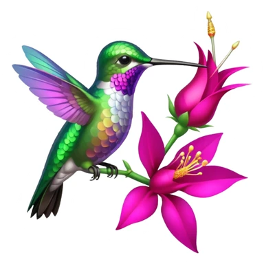 Hummingbird sticker